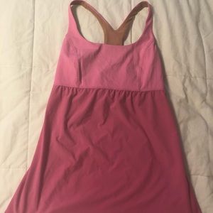 Lululemon Hot pink tank top